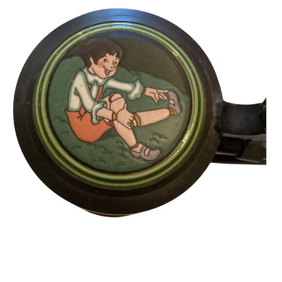 LTD Edition Mettlach Fairy Tale Stein Collection - Pinocchio with Certificate - Picture 2 of 9